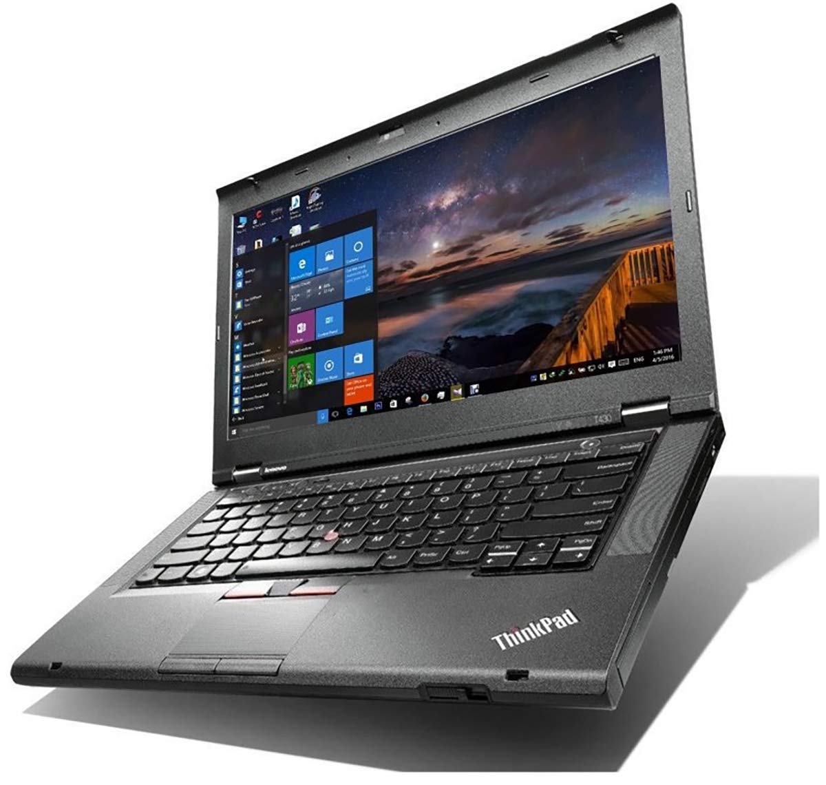 Refurbished) Lenovo T430 14-inch Laptop (Core i5/ 4GB RAM(Upgradable to 16)/320GB 10 Pro/ Intel Integrated Graphics - MyLappyhouse